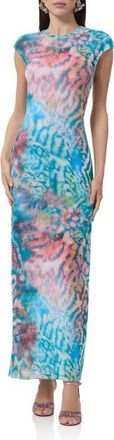 AFRM Mylo Body-Con Dress in Pastel Animal at Nordstrom, Size X-Small