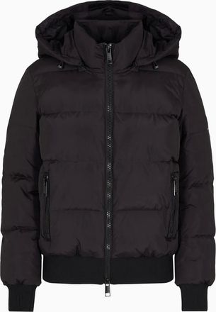 A|X Armani Exchange Bomberjack met rits - Zwart