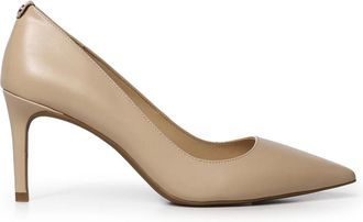 Michael Kors Schoenen, Dames, Beige, 38 1/2 EU, Leer, Alina Flex Pump