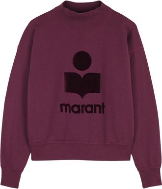 Isabel Marant Moby Sweatshirt - Dames - Sweatshirts - Rood - XS - Katoen - Hoodies & sweatvesten