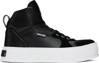 スニーカー Moschino SS25 Moschino Sneakers Black (MB15053G0M GR000A) MOSCHINO COUTURE Men Sneakers Black MB15053G0MGR0 00A