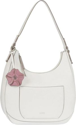 Gabor Sofiana Hobo Tas - Dames - Schoudertassen - Wit - ONE Size - Leer - Tassen