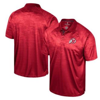 Colosseum Mens Colosseum Red Utah Utes Honeycomb Raglan Polo at Nordstrom, Size Medium