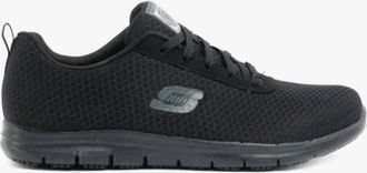 Skechers Womens Ghenter Sr Shoes In Black