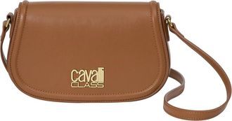 Cavalli Crossbody Bag - Dames - Schoudertassen - Bruin - ONE Size - Leer - Tassen