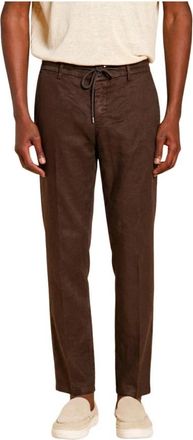 Mason's Milano Jogger - Heren - Chinos - Bruin - S - Katoen - Broeken