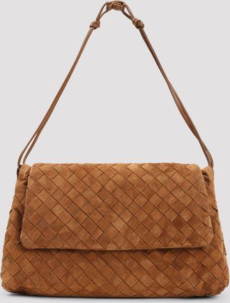 Bottega Veneta Pochette in pelle scamosciata di Bottega Veneta