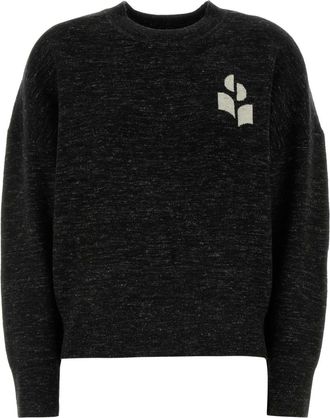 Isabel Marant Viscose-Blend Knit Sweater - Black