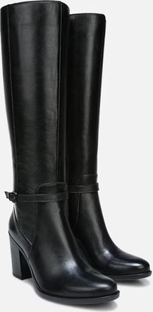 Naturalizer Kalina H3407L1-001 Boots Womens Black Leather Knee High GAL121