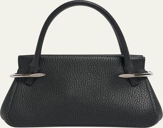 Givenchy Pinch Mini Top-Handle Bag in Grain Leather