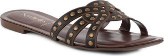 Seychelles Treasure Studded Slide Sandal in Black at Nordstrom, Size 9.5