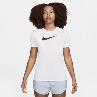 Nike Womens Dri-FIT Graphic T-Shirt in White | FQ4975-100