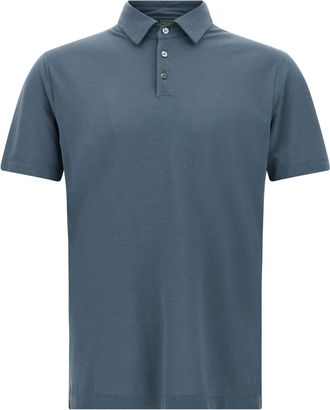 Zanone ice Cotton Polo Shirt