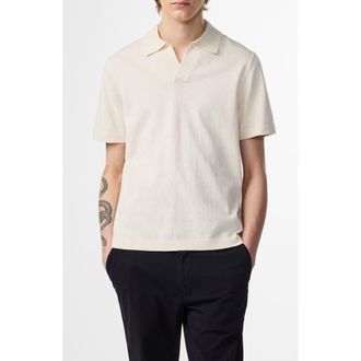 Nn.07 Radley 6499 Polo in Ivory at Nordstrom, Size Xx-Large
