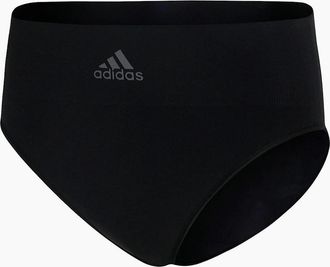 adidas Womens Active Seamless Micro Stretch High Leg Brief - Black - Size: 14 l