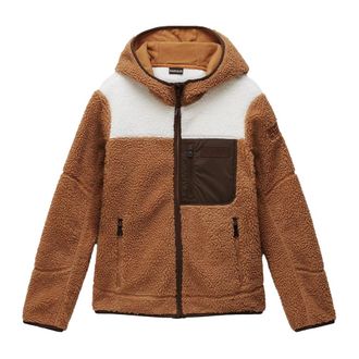 Napapijri Yupik Fleece Jacket - Heren - Zomerjassen - Bruin - XS - Polyester - Jassen