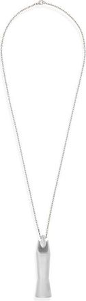 Rick Owens Mega Sister Pendant Necklace in Palladium at Nordstrom