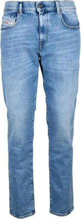 Diesel 2019 D-Strukt Slim Jeans - Heren - Slim Fit Jeans - Blauw - W32 - Katoen - Jeans