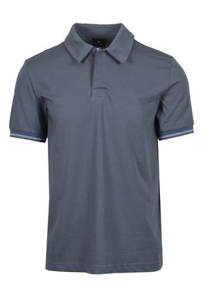Paul Smith Mens REG FIT SS POLO GREY Cotton - Size X-Large