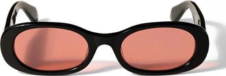 Off-white Sunglasses Ow1033 1025 Adams Black/Red Women