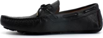 Guess Sailor Schoenen - Heren - Bootschoenen - Zwart - 43 EU - Leer - Schoenen
