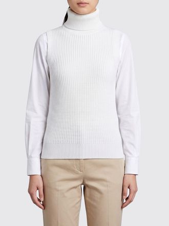 Michael Kors Gilet dolcevita slim fit in misto lana merino e cotone