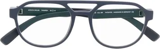 Mykita pilot-frame glasses - unisex - Acetate - 52 - Blue