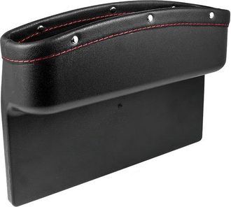 No Brand Organizador Para El Espacio Lateral Del Coche - Caja De Almacenamiento Para El Espacio Entre Los Asientos Del Coche - Negro - Perfecto Para Veh&iacute;culos 