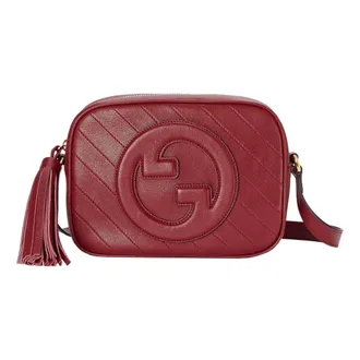 Gucci (WMNS) Gucci Blondie Small Shoulder Bag Red 742360-1IV0G-6420