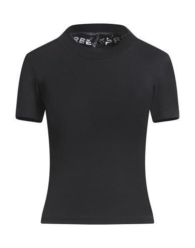 Tシャツ・カットソー Y PROJECT Women Tops 102TO006 BLACK Y/project MINI Y ZIP T-Shirt - black | Garmentory
