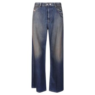 Diesel Dames, Jeans, Blauw, Maat: W27 Katoen
