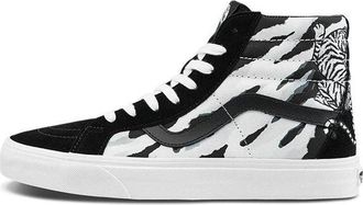 Vans Unisex SK8-Hi Reissue High-Top Sneakers Black/White VN0A2XSBWHT