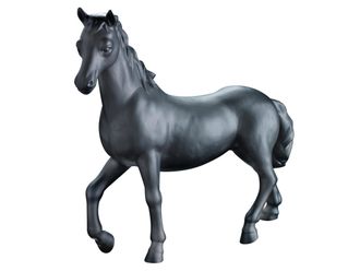 Schubiger M&ouml;bel Figur Stute Schwarz H: 50 cm