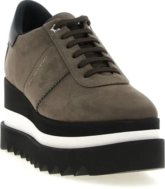 Stella McCartney Sneak-Elyse Platform Sneaker - Gray