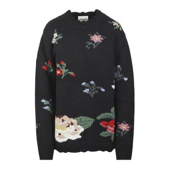 Semicouture Maglia in jacquard a fiori