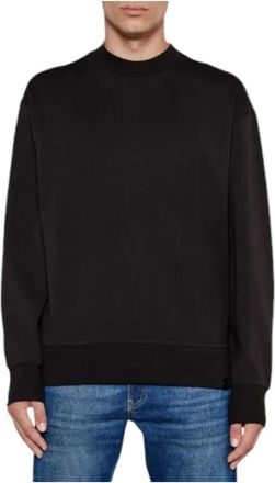 Calvin Klein Jeans Crewneck Sweatshirt - Heren - Sweatshirts - Zwart - XL - Hoodies & sweatvesten