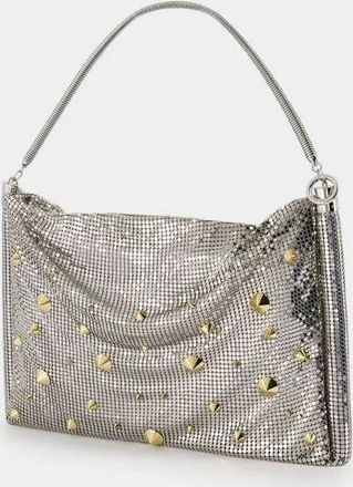 Paco Rabanne Crossbody Bags - Purse - Rabanne - Metal - Silver - für Damen
