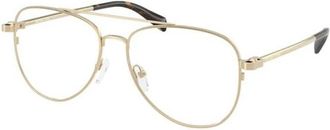 Michael Kors S&atilde;o Paulo - Dames - Brillen - Geel - 56 MM - Accessoires
