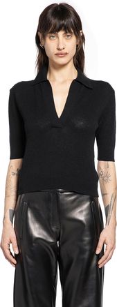Khaite Shrunken Jo Knit Polo