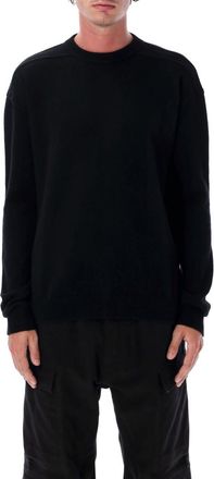 Rick Owens Black Wool Sweater