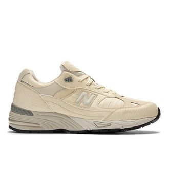 New Balance Hombre Made in UK 991v1 en Beige, Cuero, Talla 40.5