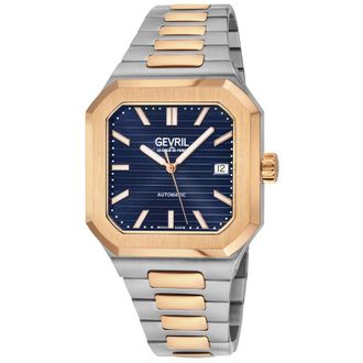 Gevril Group Grand Concourse Automatic Blue Dial Mens Watch 41303B
