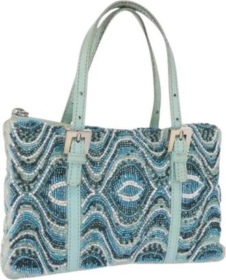 Fendi Pre-owned Handbags, female, Multicolor, Size: ONE SIZE Pre-owned Canvas Handbag