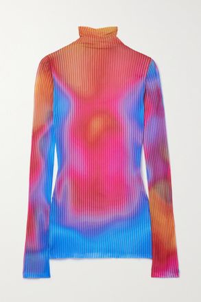 Acne Studios Printed Jersey Top - Pink