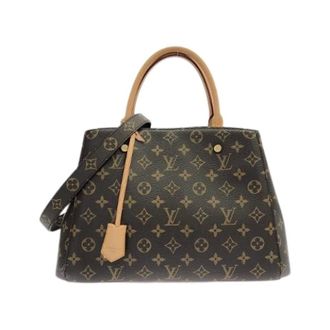 Louis Vuitton Pre-owned Montaigne Monogram Tas - Dames - Pre-owned - Bruin - Maat: ONE Size