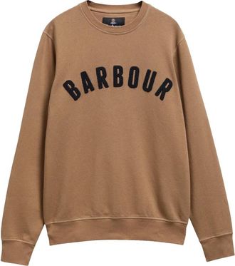 Barbour Felpa Prep Logo - - Sweatshirts & Hoodies - Uomo - Marrone - L