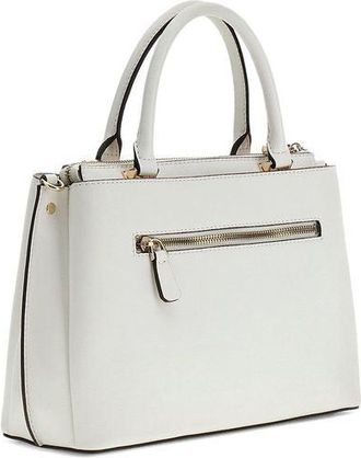 Guess Womens Satchel White Polyurethane Satchel-bags