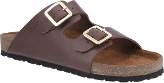 Cotswold Lushill Leren Dames Bruine Sandalen