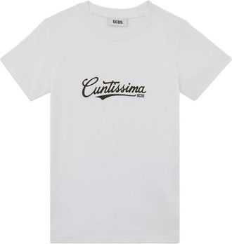 GCDS Lettering-print T-shirt