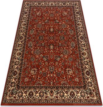 RugsX Rugsx - Tappeto Di Lana Kashqai 4362 200 Ornamento Chiaretto / Beige Red 200x300 Cm